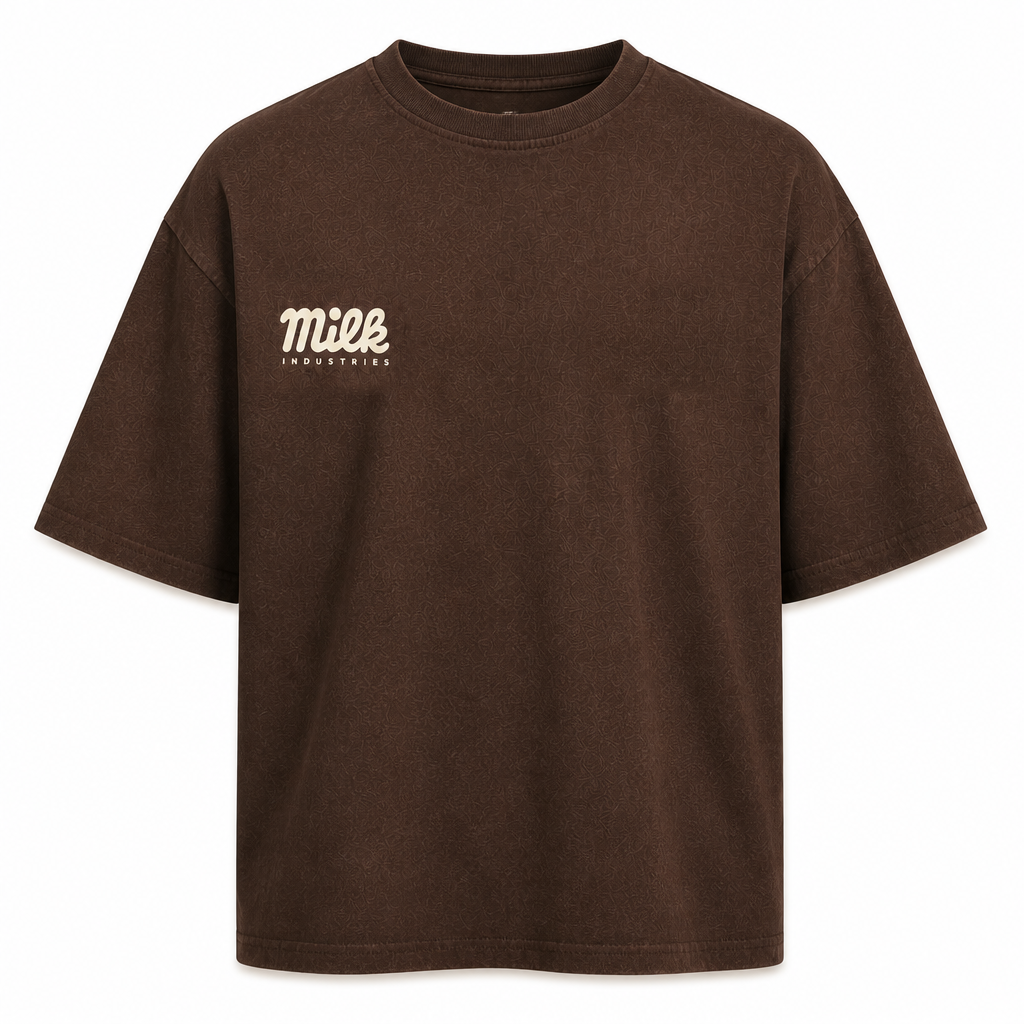 Camiseta Milk-Tee marrom da Milk Industries